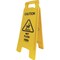 Rubbermaid Commercial Caution Wet Floor Safety Sign, 25" Height, 11" Width, Plastic, Rectangular RCP611277YW - alternate 1